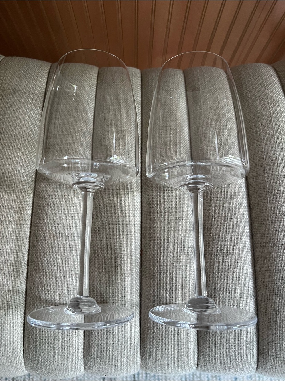 Simon Pearce Set of 2 Wine Glasses